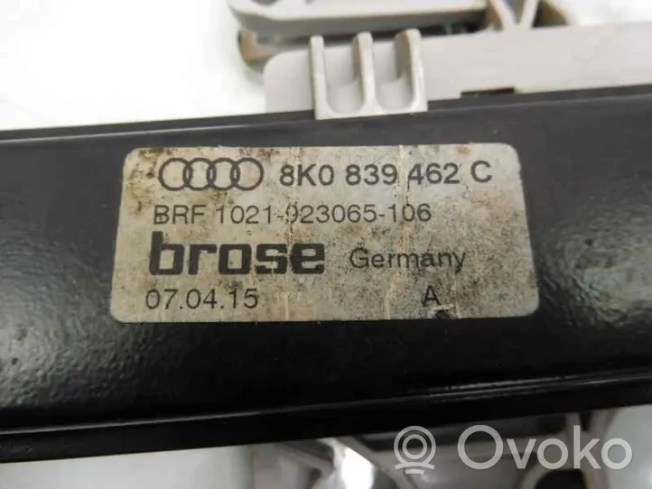 Audi A4 Allroad Elektryczny podnośnik szyby drzwi tylnych 8K0839462C