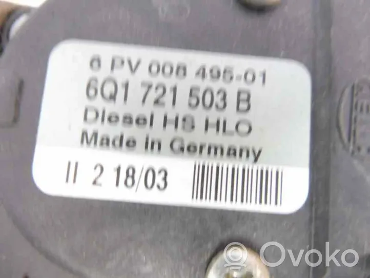 Audi A6 S6 C4 4A Acceleration sensor 6Q1721503B