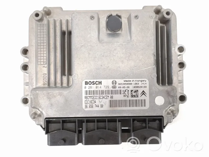 Citroen C4 Grand Picasso Calculateur moteur ECU 9665674480