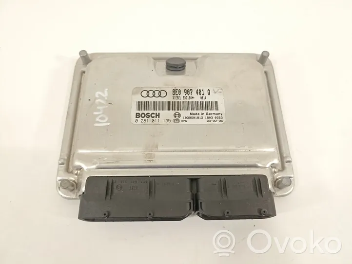 Audi A4 Allroad Sterownik / Moduł ECU 8E0907401Q