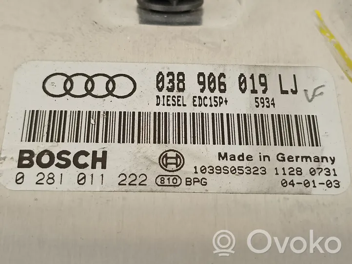 Audi A4 Allroad Sterownik / Moduł ECU 038906019LJ