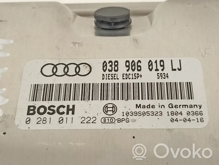 Audi A4 Allroad Sterownik / Moduł ECU 038906019LJ