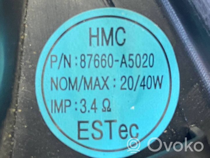 Hyundai i30 Aukšto dažnio garsiakalbis (-iai) priekinėse duryse 87660A5020