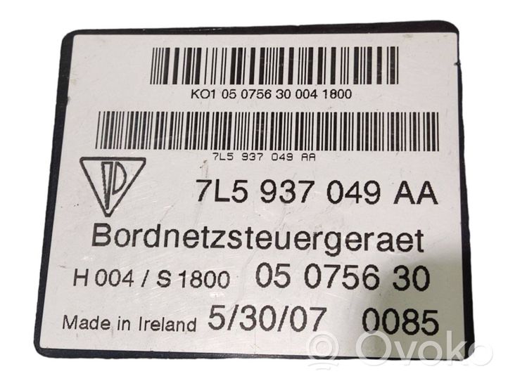 Porsche Cayenne (9PA) Modulo di controllo del corpo centrale 7L5937049AA