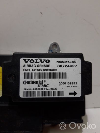 Volvo S40 Gaisa spilvenu vadības bloks 30724427