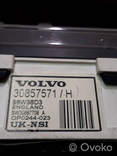 Volvo S40, V40 Tachimetro (quadro strumenti) 30857571