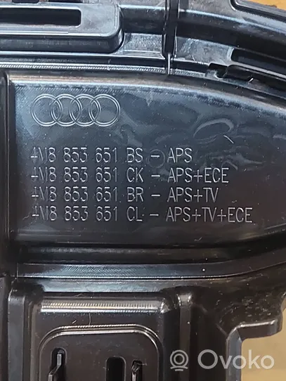 Audi Q8 Atrapa chłodnicy / Grill 4M8853651CL