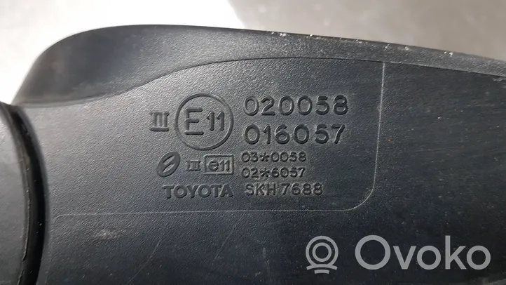 Toyota Avensis T250 Etuoven sähköinen sivupeili SKH7688