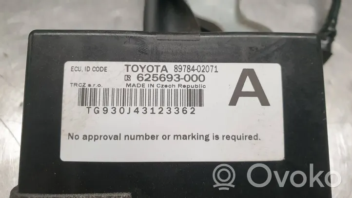 Toyota Auris E180 Ajonestolaitteen ohjainlaite/moduuli 8978402071