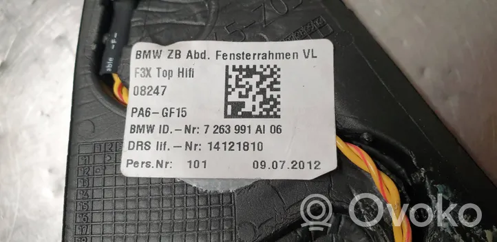 BMW 3 F30 F35 F31 Lautsprecher Hochtöner Tür vorne 7263991