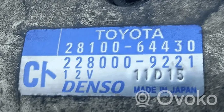 Toyota RAV 4 (XA20) Démarreur 2810064430
