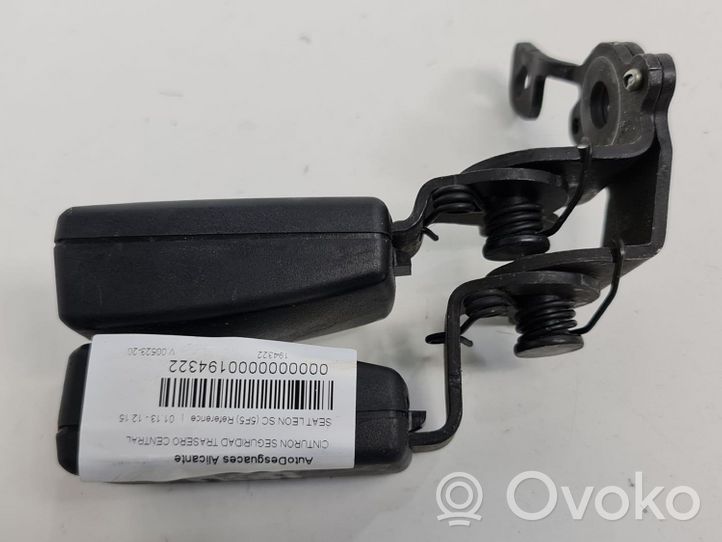 Seat Leon IV Pas bezpieczeństwa fotela tylnego środkowego 5F0857739