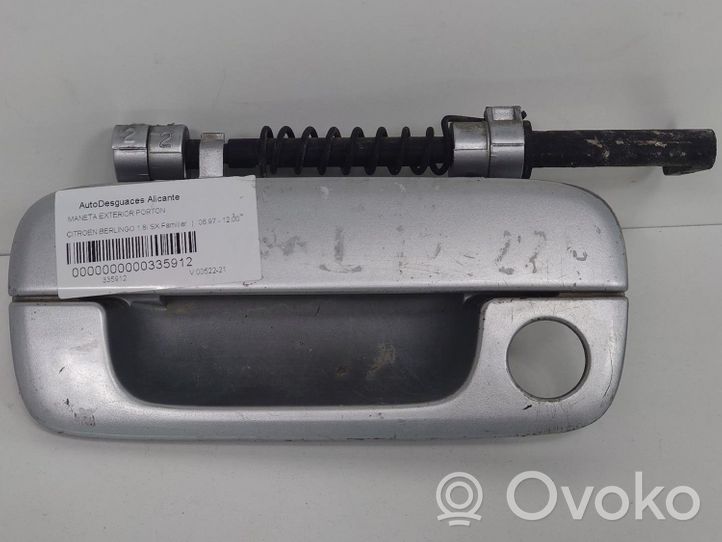 Opel Vectra B Tailgate trunk handle 9621858877