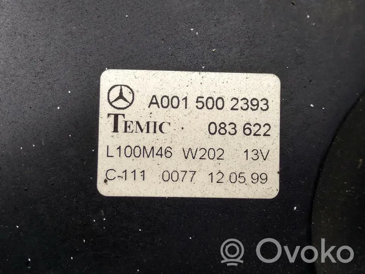 Mercedes-Benz C W202 Ventilateur de refroidissement de radiateur électrique A0015002393