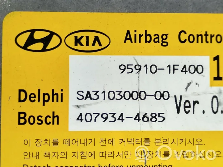 KIA Sportage Oro pagalvių valdymo blokas SA310300000