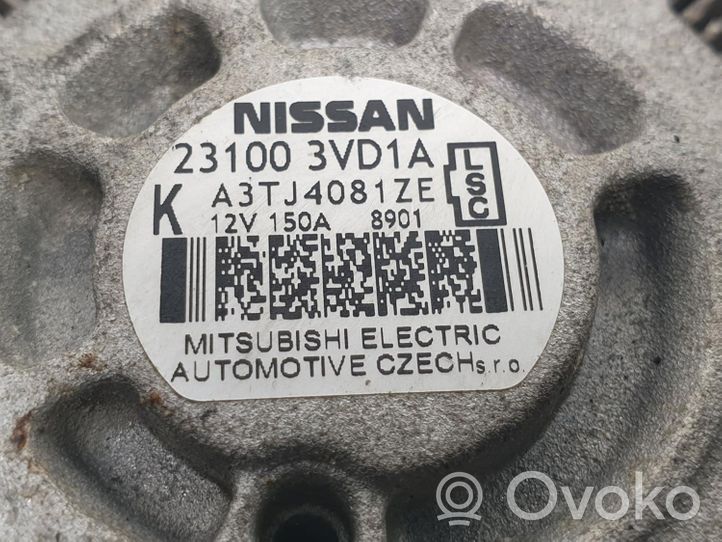 Nissan e-NV200 Alternator 231003VD1A