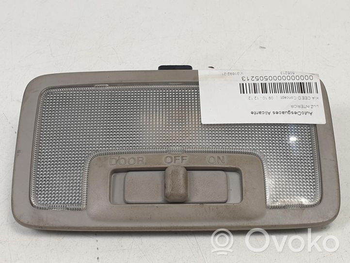 KIA Ceed Panel oświetlenia wnętrza kabiny 928501H1XX