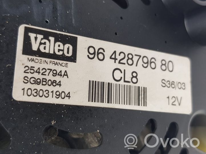 Citroen C3 Alternator 9642879680