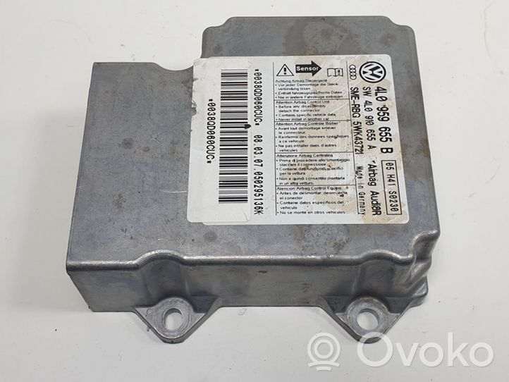 Audi Q7 4M Module de contrôle airbag 4L0959655B