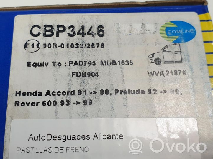 Honda Accord Klocki hamulcowe tylne CBP3446