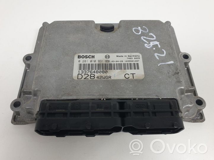 Hyundai Atos Classic Sterownik / Moduł ECU 1337648080