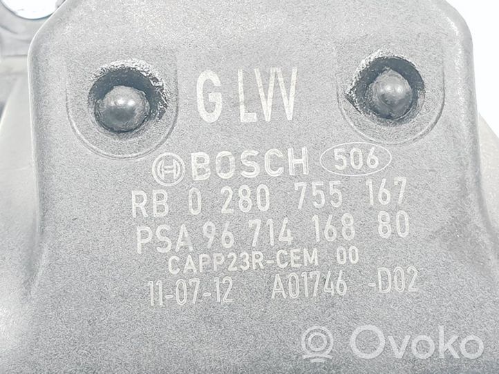 Citroen C4 Grand Picasso Akceleratoriaus pedalas 9671416880