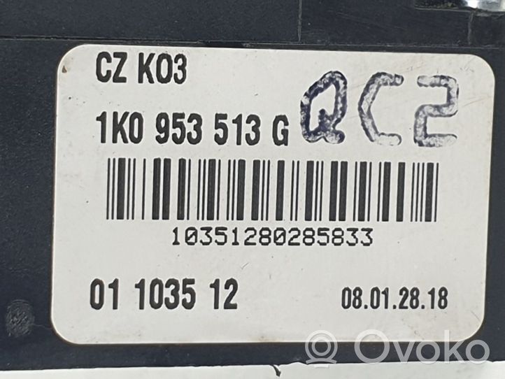 Volkswagen Eos Manetka / Przełącznik kierunkowskazów 1K0953513G