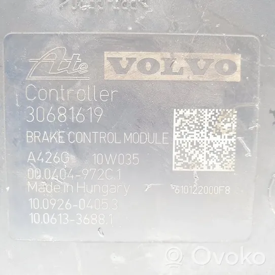 Volvo XC60 ABS-pumppu 10092604053
