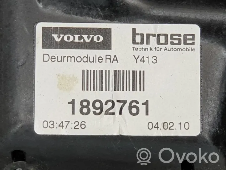 Volvo XC60 Elektryczny podnośnik szyby drzwi tylnych 966264101