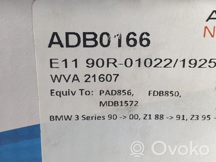 BMW 7 E38 Jarrupalat (takana) ADB0166