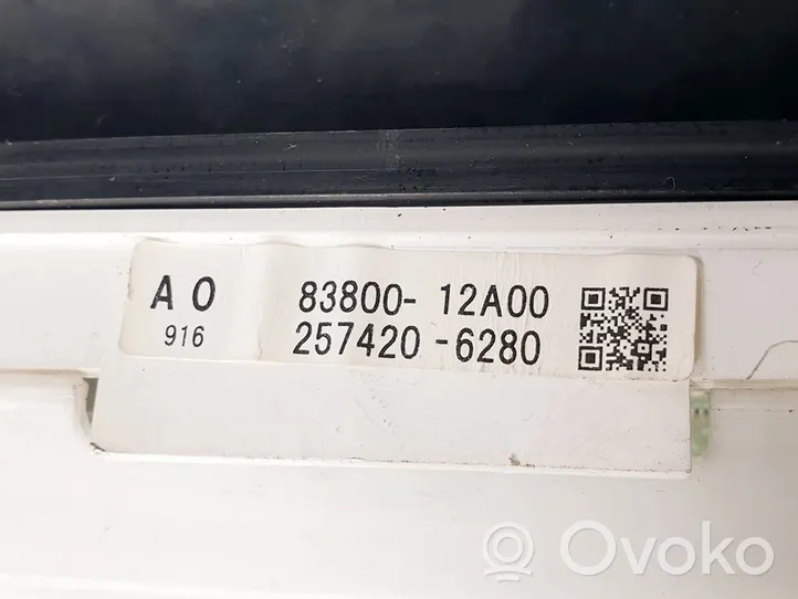 Toyota Corolla E120 E130 Spidometras (prietaisų skydelis) 8380012A00