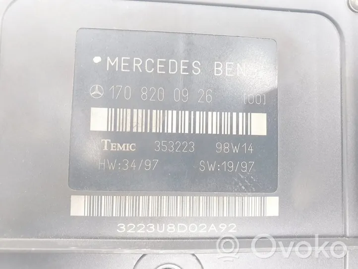 Mercedes-Benz SLK R170 Mukavuusmoduuli 1708200926