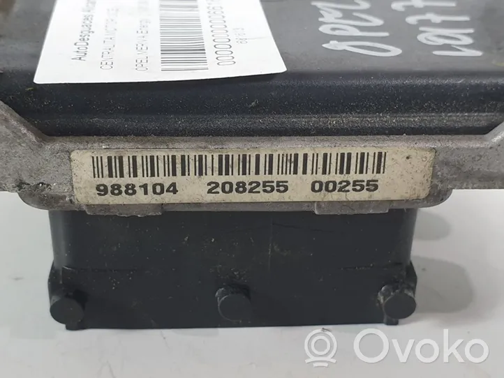 Opel Meriva A Calculateur moteur ECU 0261208255