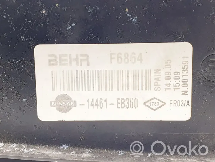 Nissan NP300 Välijäähdyttimen jäähdytin 14461EB360