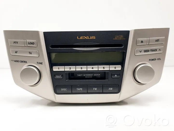 Lexus RX III Panel / Radioodtwarzacz CD/DVD/GPS 8612048540