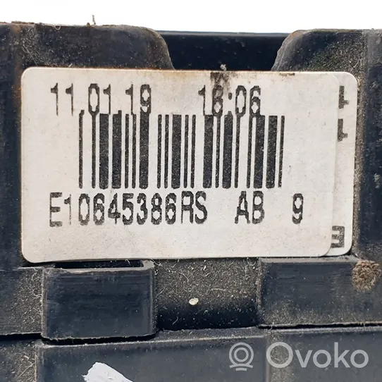 Dacia Dokker Interrupteur d’éclairage E10645386RS