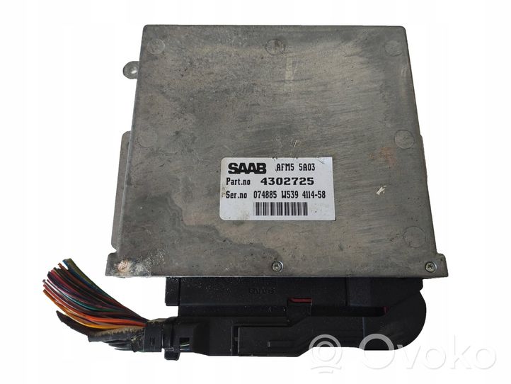 Saab 9-5 Unité de commande, module ECU de moteur 