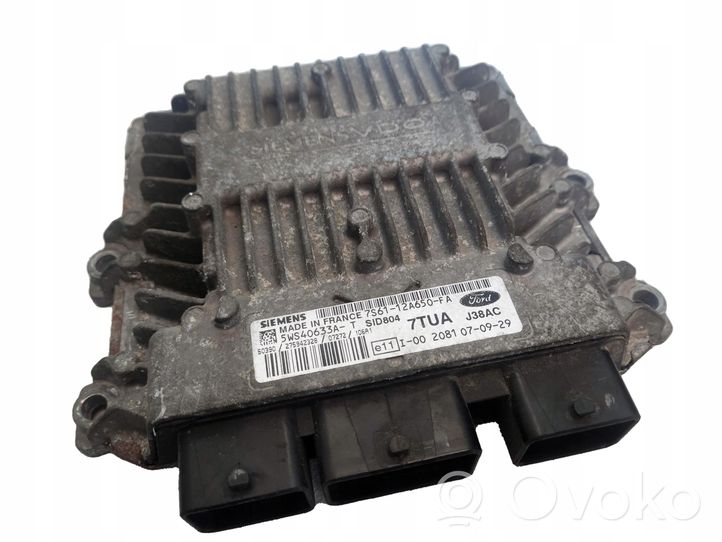 Ford Fusion Unité de commande, module ECU de moteur 7S6112A650FA