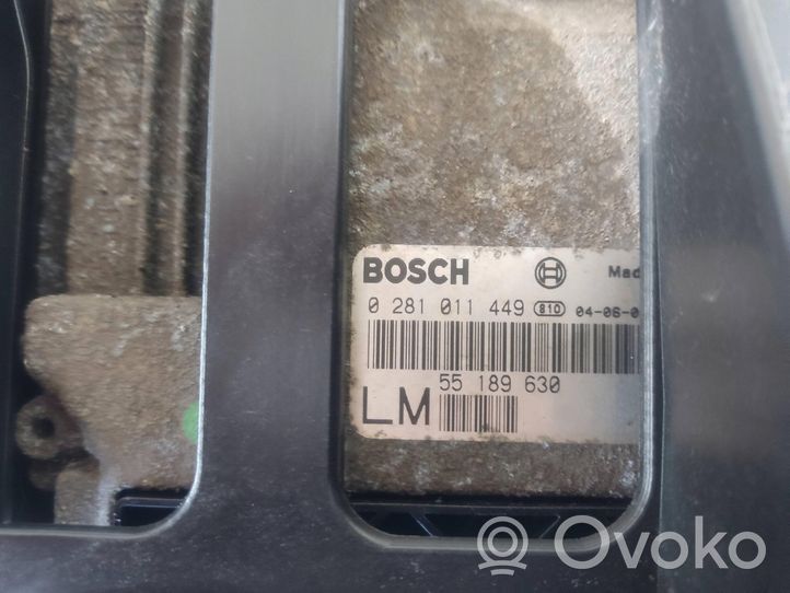 Opel Signum Motora vadības bloka ECU 028101144955189630