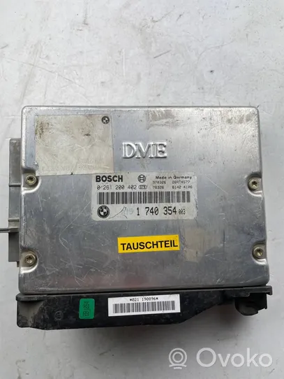 BMW 5 E34 Engine control unit/module ECU 1740354