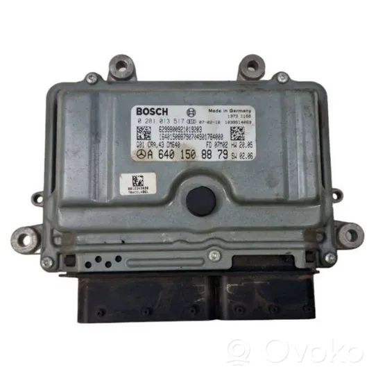 Mercedes-Benz A W169 Moottorin ohjainlaite/moduuli A6401508879