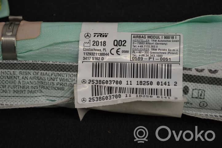 Mercedes-Benz GLC X253 C253 Poduszki powietrzne Airbag / Komplet A0008609000