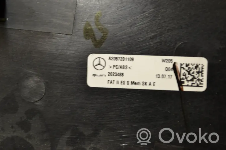 Mercedes-Benz C AMG W205 Set di rivestimento sedili e portiere a2057307922