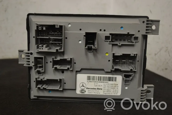 Mercedes-Benz E W213 Oven ohjainlaite/moduuli a2139007009