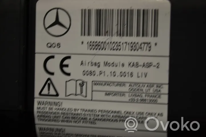 Mercedes-Benz GL X166 Poduszka powietrzna Airbag chroniąca kolana a1668600102