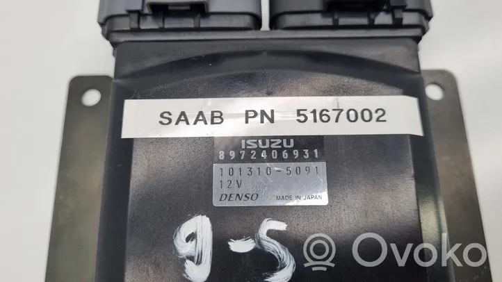Saab 9-5 Centralina/modulo impianto di iniezione 5167002