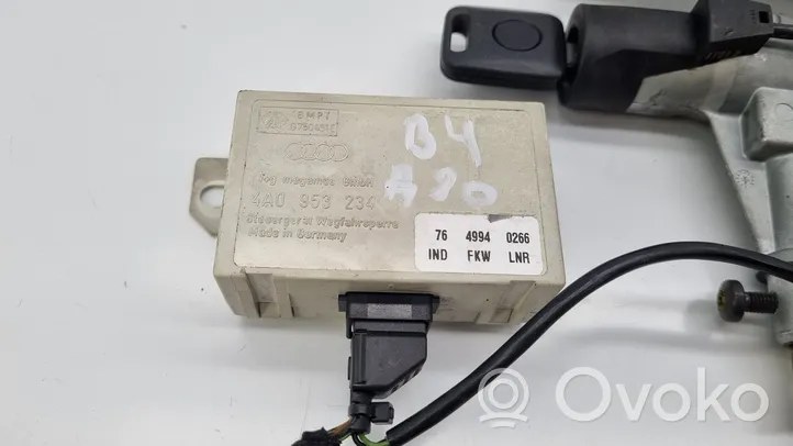 Audi 80 90 S2 B4 Komputer / Sterownik ECU i komplet kluczy 028906021AP