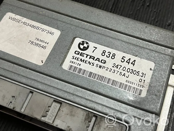 BMW 6 E63 E64 Gearbox control unit/module 7838544