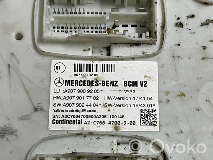 Mercedes-Benz Sprinter W907 W910 Centralina BSM A9079009205