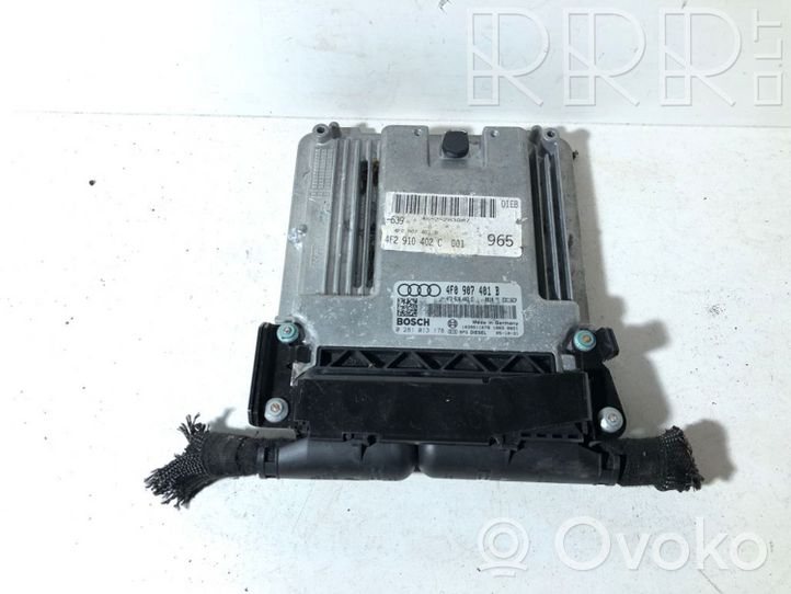 Audi A6 S6 C6 4F Centralina/modulo del motore 4F0907401B